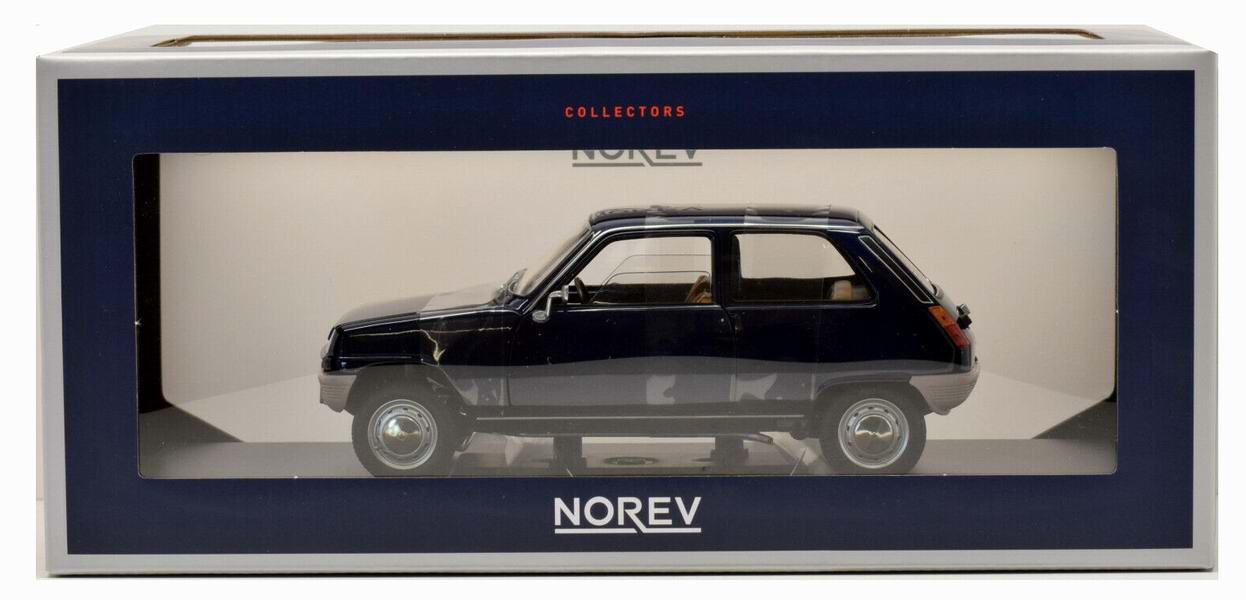 1/18 : La Renault 5 TL de Norev se décline en bleu métallisé - PDLV