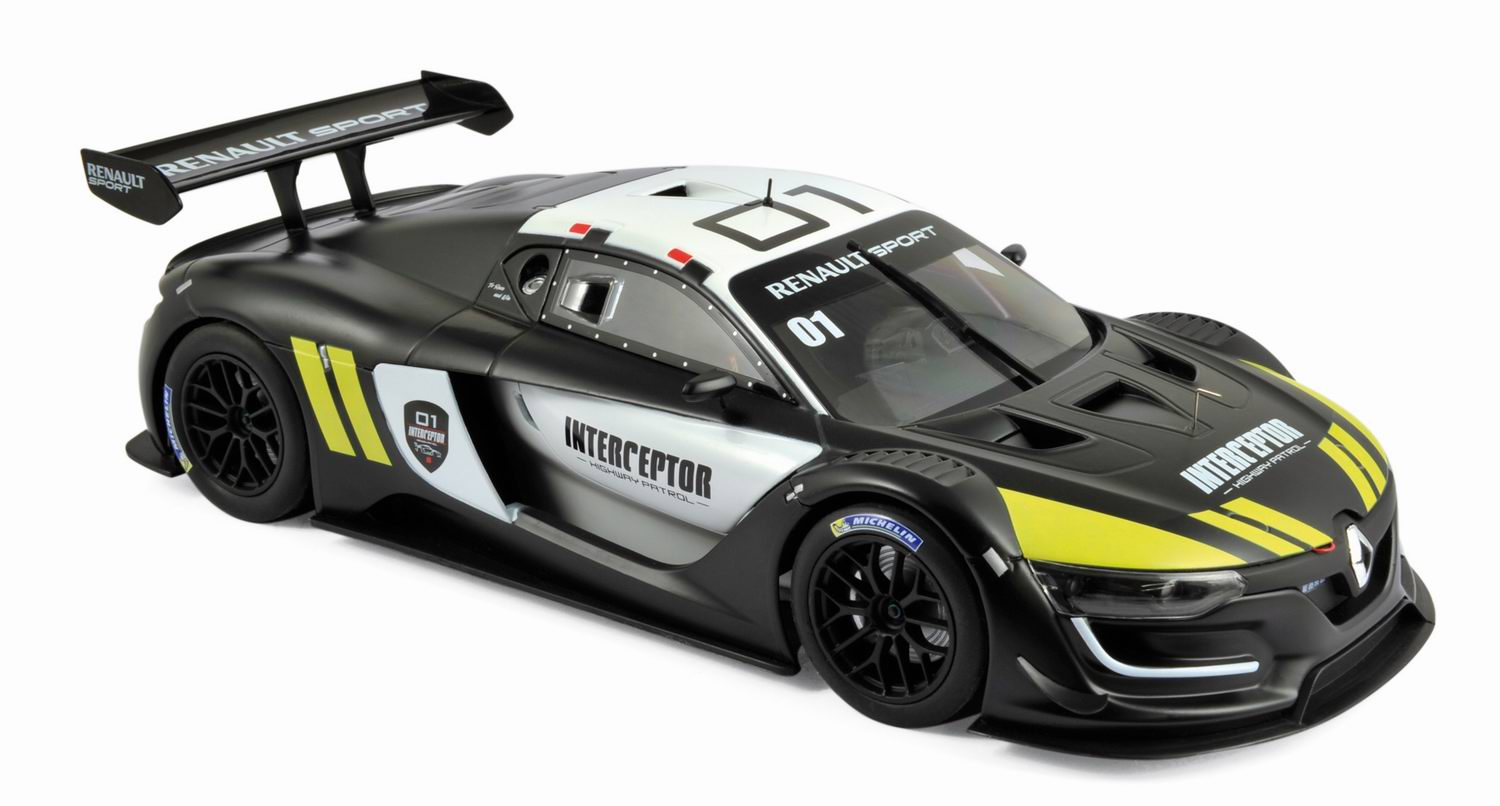 Voiture miniature RENAULT RS01 2016 INTERCEPTOR Jean Ragnotti Norev 1/18