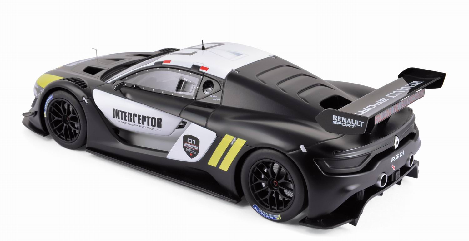 Voiture miniature RENAULT RS01 2016 INTERCEPTOR Jean Ragnotti Norev 1/18