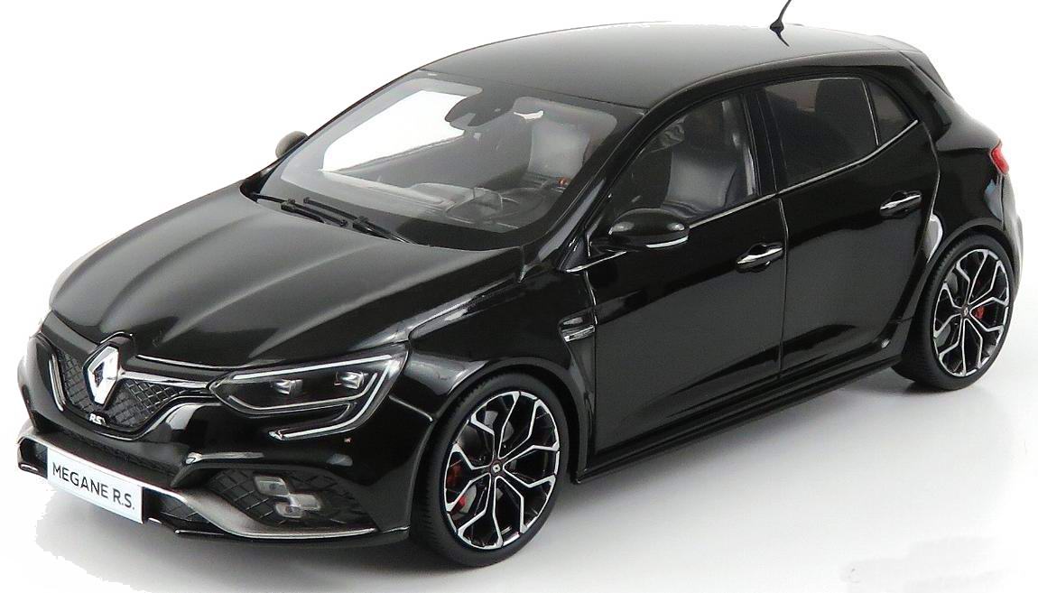 Voiture miniature RENAULT MeganeRS noir Norev 1/18