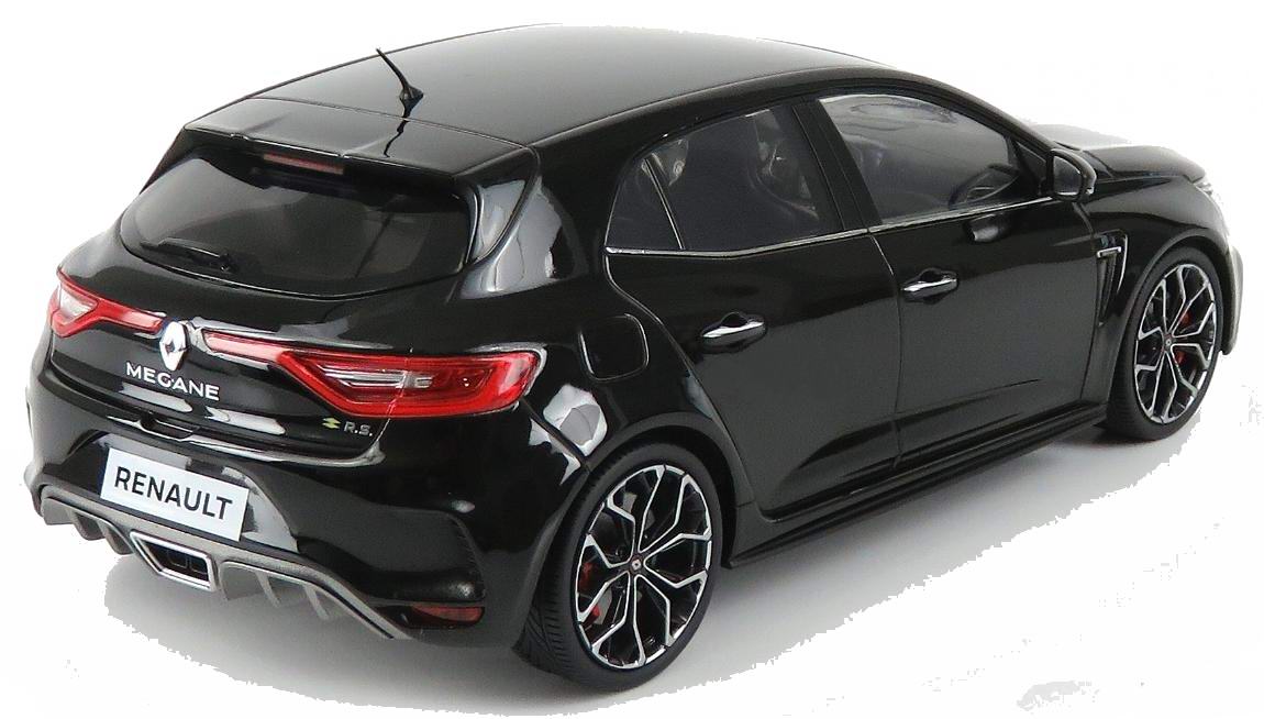 Voiture miniature RENAULT Mégane RS noir Norev 1/18