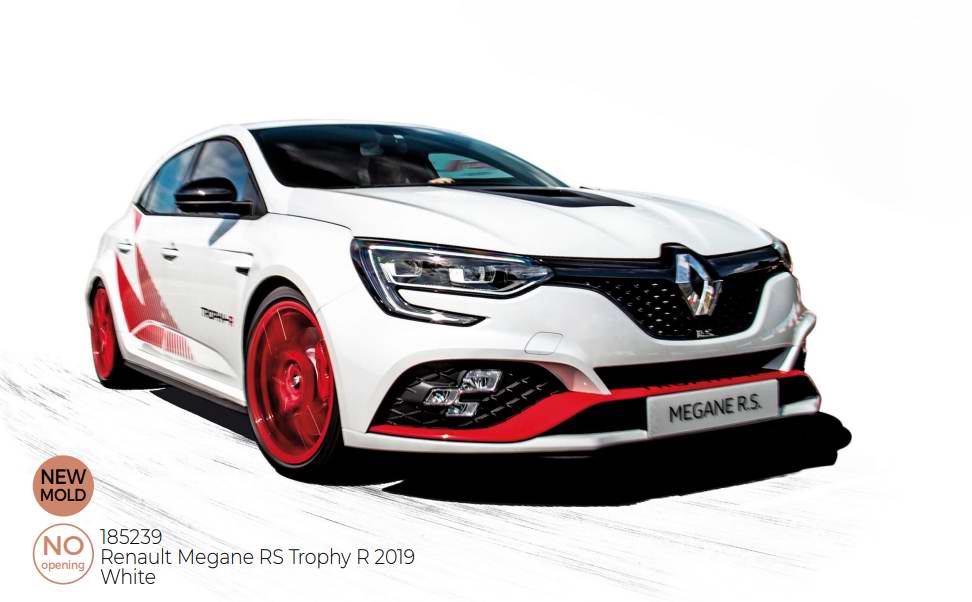 Voiture miniature RENAULT Mégane RS Trophy R 2019 Norev 1/18