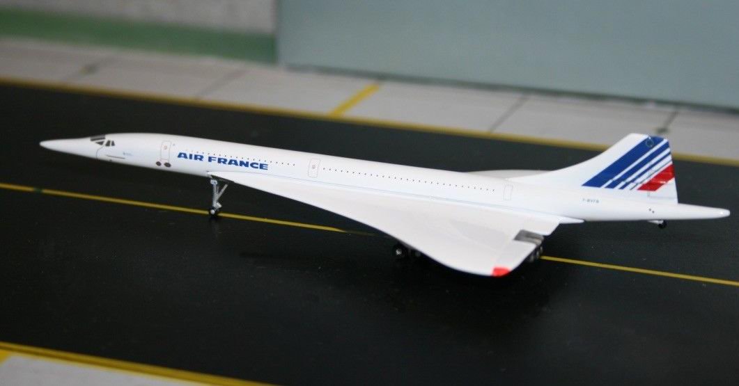 Maquette Concorde Air France F-BVFB 1/400