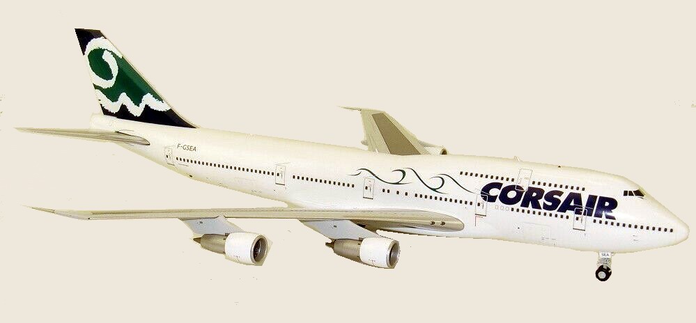 Maquette B747-400 CORSAIR F-GSEA 1/200