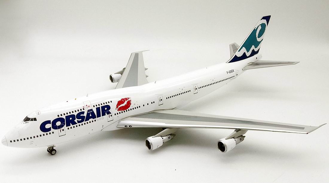 Maquette B747-300 CORSAIR F-GSEX 1/200