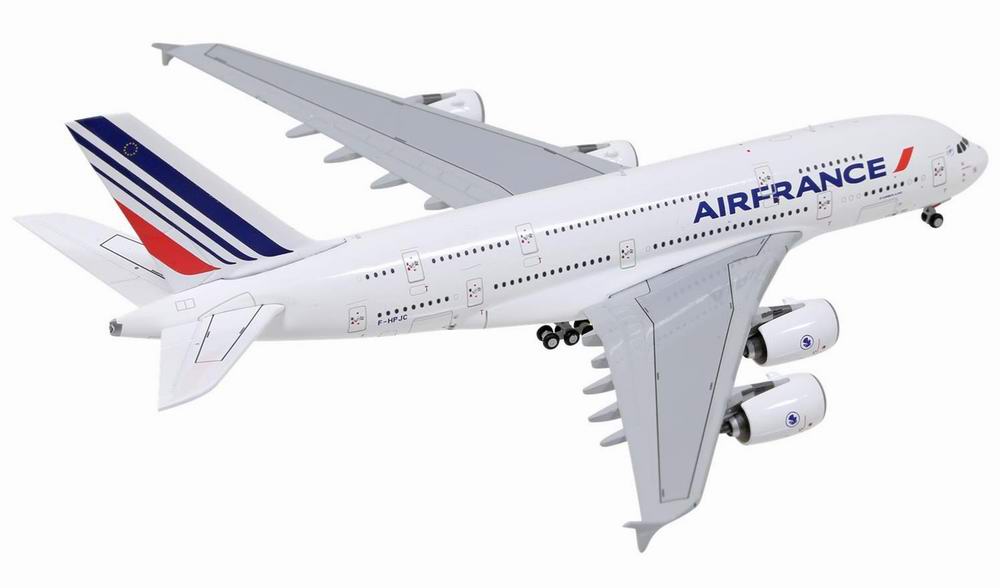 Maquette Avion AIRBUS A380800 AIR FRANCE 1/400