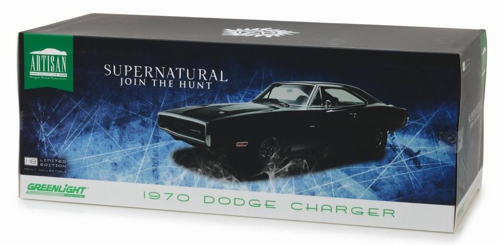 Voiture miniature DODGE Charger 1970 SUPERNATURAL 1/18