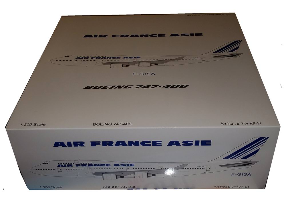 Maquette Boeing B747-400 ASIE F-GISA Air France 1/200