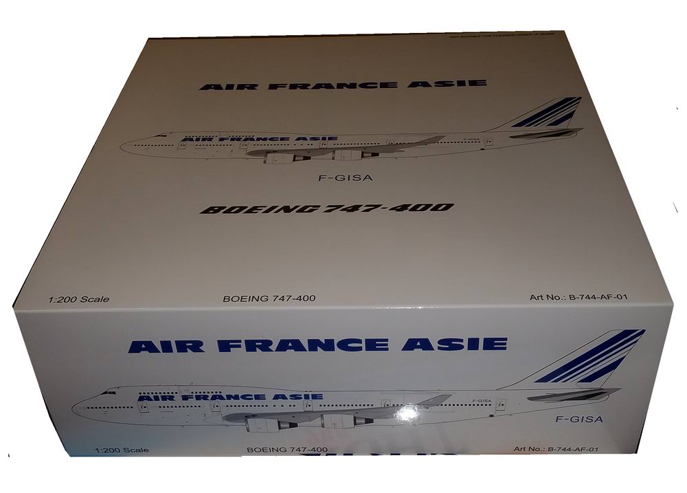 Maquette Boeing B747-400 ASIE F-GISA Air France 1/200