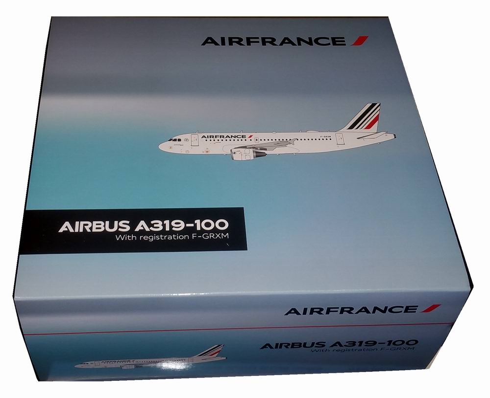 Maquette métal AIRBUS A319 F-GRXM AIR FRANCE KLM 1/200