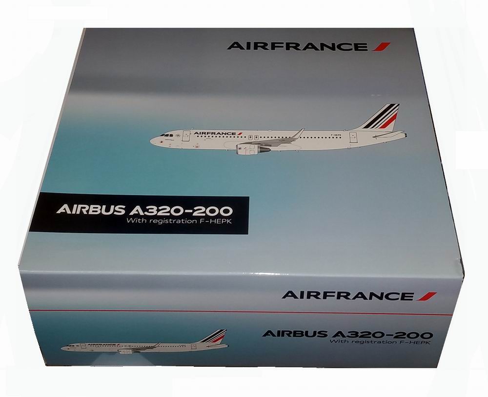 Maquette avion AIRBUS A320-200 AIR FRANCE sharklets métal 1/200