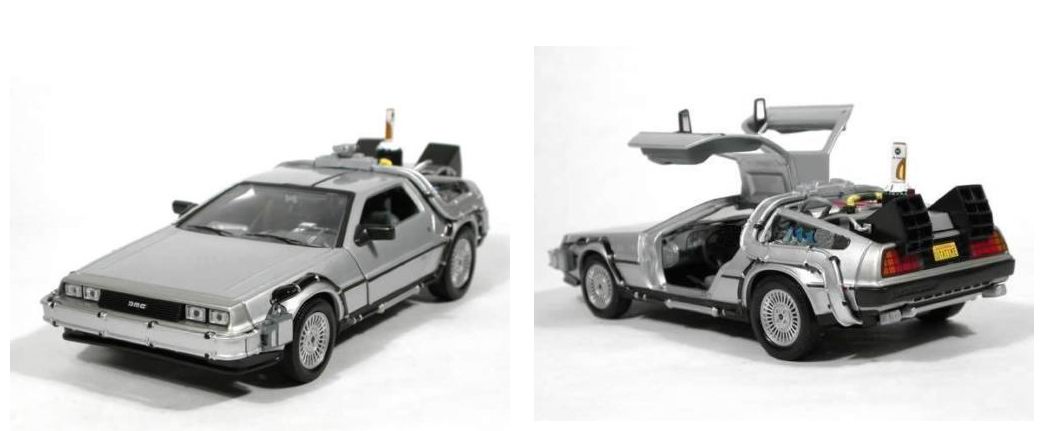 Voiture Delorean 2 Retour vers le futur