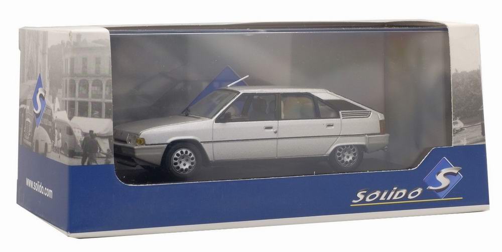 Voiture Miniature CITROEN BX 16 TRS de 1982 Gris Solido 1/43