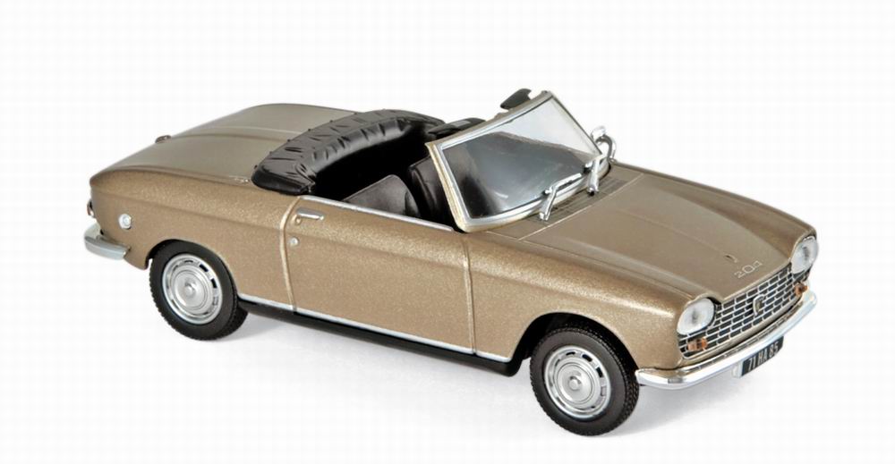 Voiture miniature PEUGEOT 204 Cabriolet 1967 NOREV 1/43