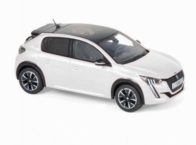 Voiture miniature métal PEUGEOT 208 GT Line 2019 NOREV 1/43