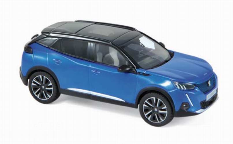 Voiture miniature PEUGEOT e2008 GT 2020 NOREV 1/43