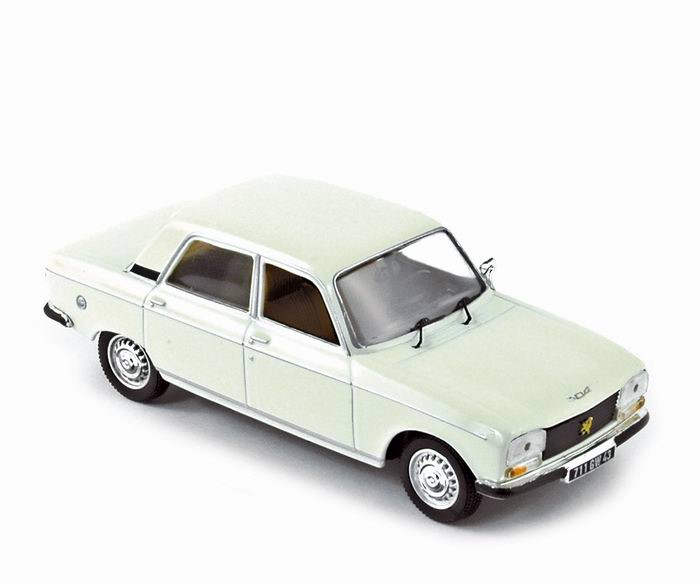 Voiture miniature PEUGEOT 304 S Blanc 1974 NOREV 1/43