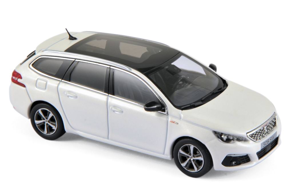 Miniature PEUGEOT 308 SW GTLine Norev 1/43