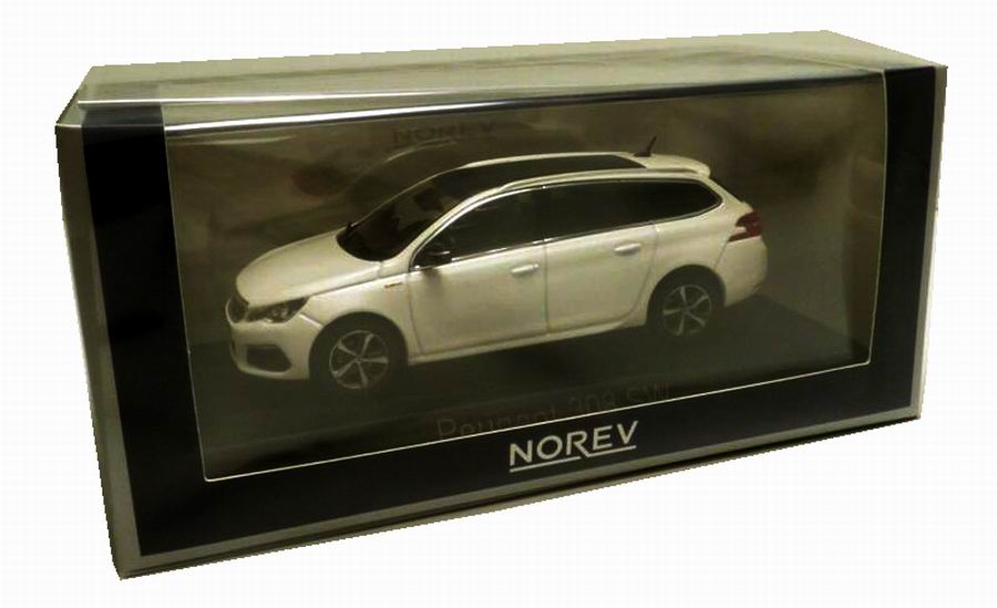 Miniature PEUGEOT 308 SW GTLine Norev 1/43