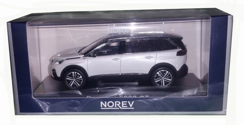 Voiture Miniature Peugeot 5008 GT de 2016 Norev 1/43