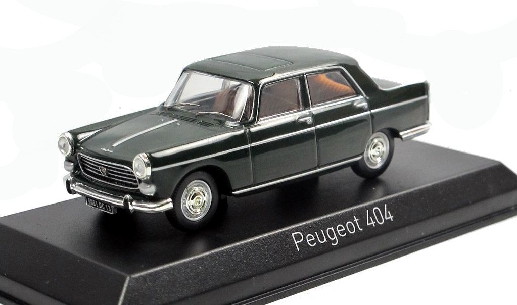 PEUGEOT 404 Coup 1967 Noir NOREV 1/43