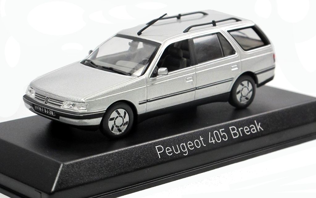 Voiture miniature PEUGEOT 405 break SRI Norev 1/43