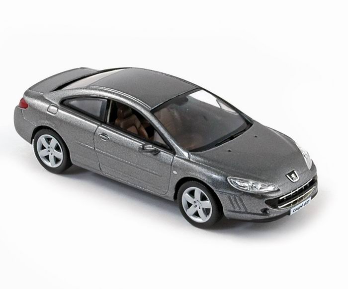 PEUGEOT Coupé 407 gris lunaire 2008 NOREV 1/43