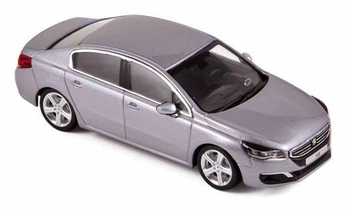 PEUGEOT 508 Gris Artense 2014 NOREV 1/43