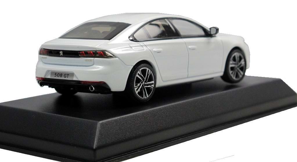 Voiture miniature PEUGEOT508 2018 Blanc Norev 1/43