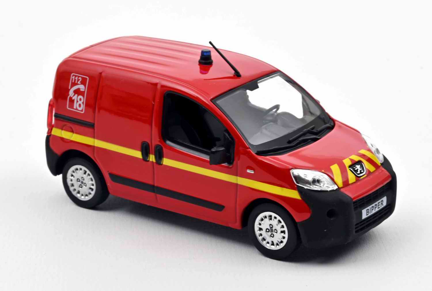 Peugeot Bipper Pompiers 2009 1/43 NOREV