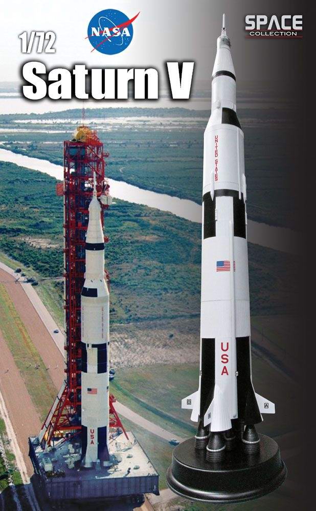 Maquette Fusée Saturn V Apollo II grande maquette 1/72 Dragon