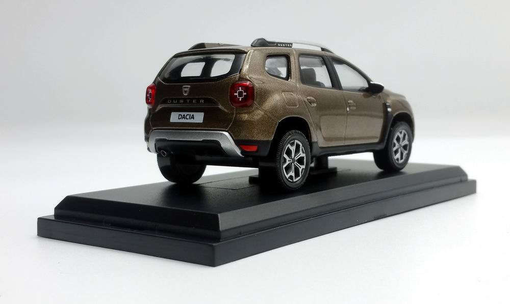 Voiture miniature Dacia Duster 2018 marron vison NOREV 1/43