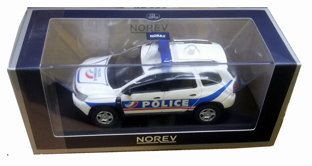 Miniature DACIA DUSTER POLICE NATIONALE 1/43