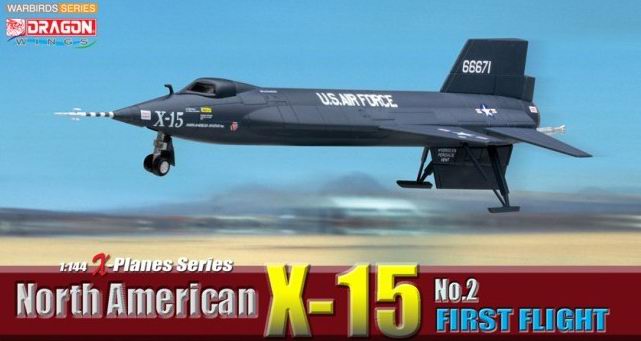 North American X-15 No.2 first flight 1/144