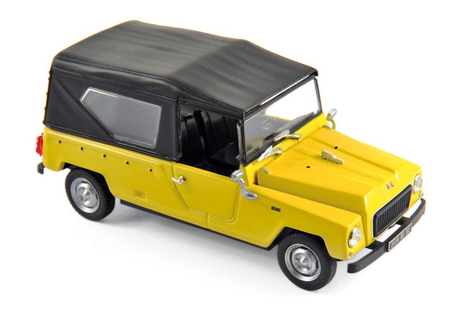 RENAULT Rodéo 4 de 1972 Jaune NOREV 1/43