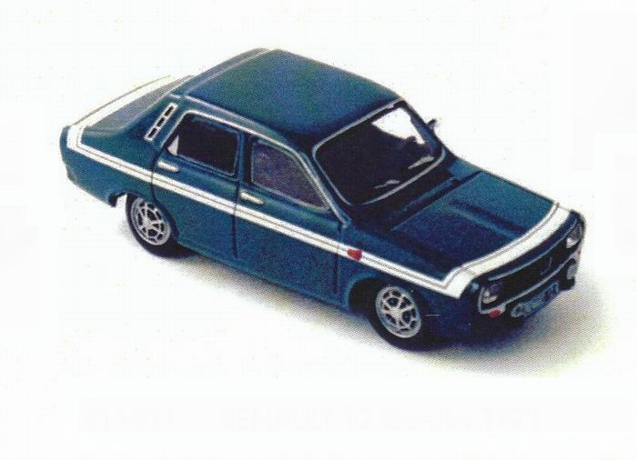 Voiture miniature Renault 12 Gordini R12 Norev 1/43