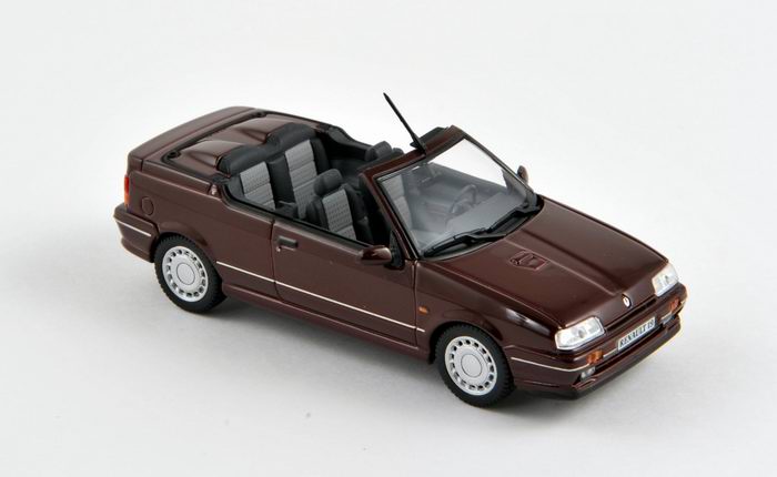 RENAULT 19 Cabriolet Phase 1 Prune de 1990 NOREV 1/43