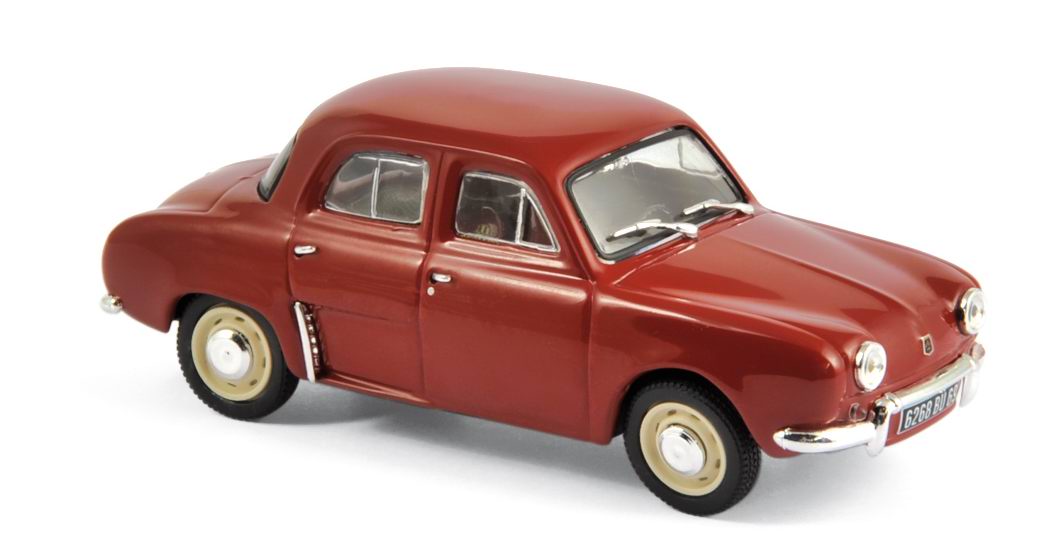 Voiture miniature RENAULT Dauphine Rouge 1961 NOREV 1/43