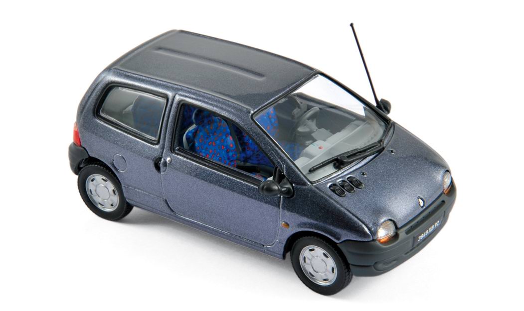 Miniature RENAULT Twingo 1 Gris Meteor 1993 NOREV 1/43