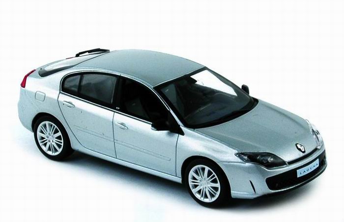 RENAULT Laguna GT Berline Gris Platine 2008 NOREV 1/43