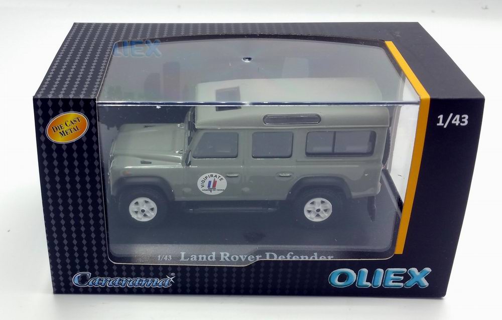 Voiture LAND ROVER Defender Long MISSION VIGIPIRATE Oliex 1/43