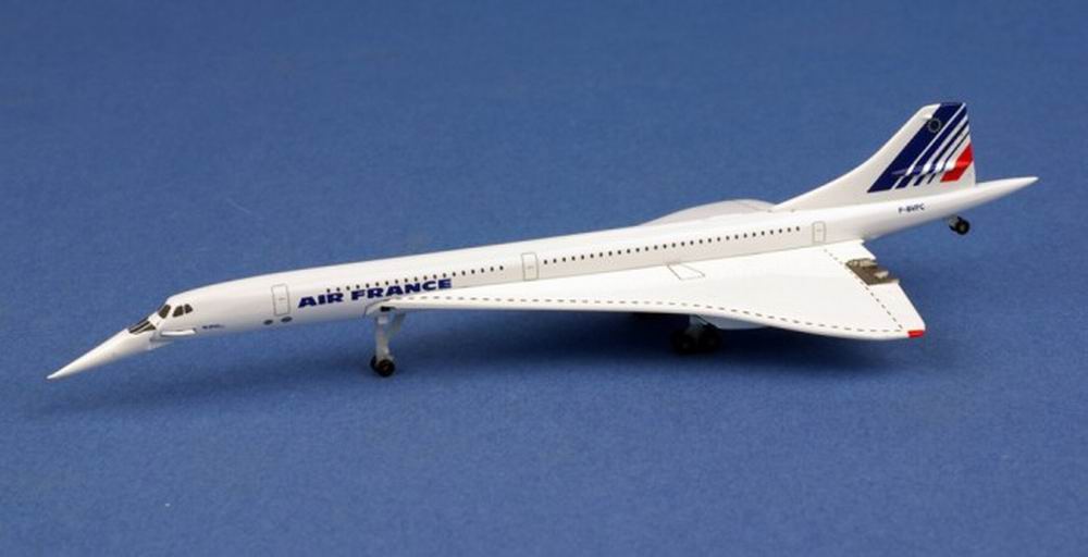 Maquette métal concorde Air France 1/500 F-BVFC