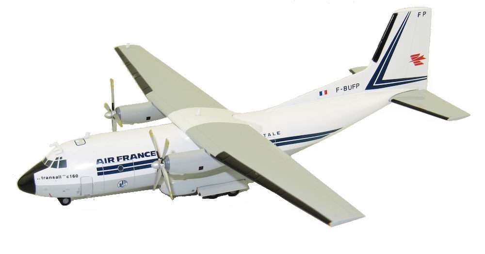 Maquette C-160 Transall Air France - Aéropostale Métal 1/200