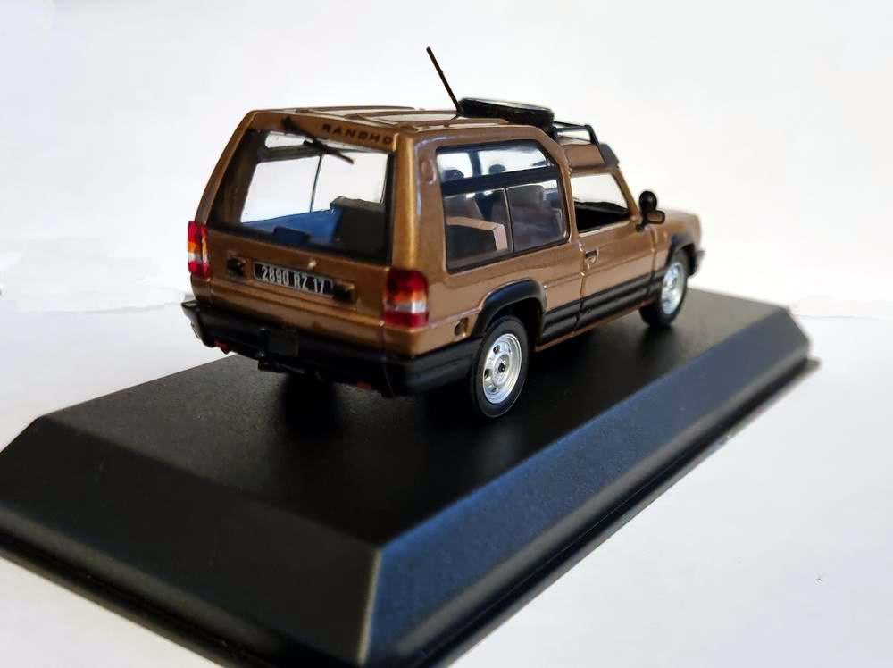 Voiture métal TALBOT-MATRA RANCHO 1982 Bronze Cannelle Norev 1/43