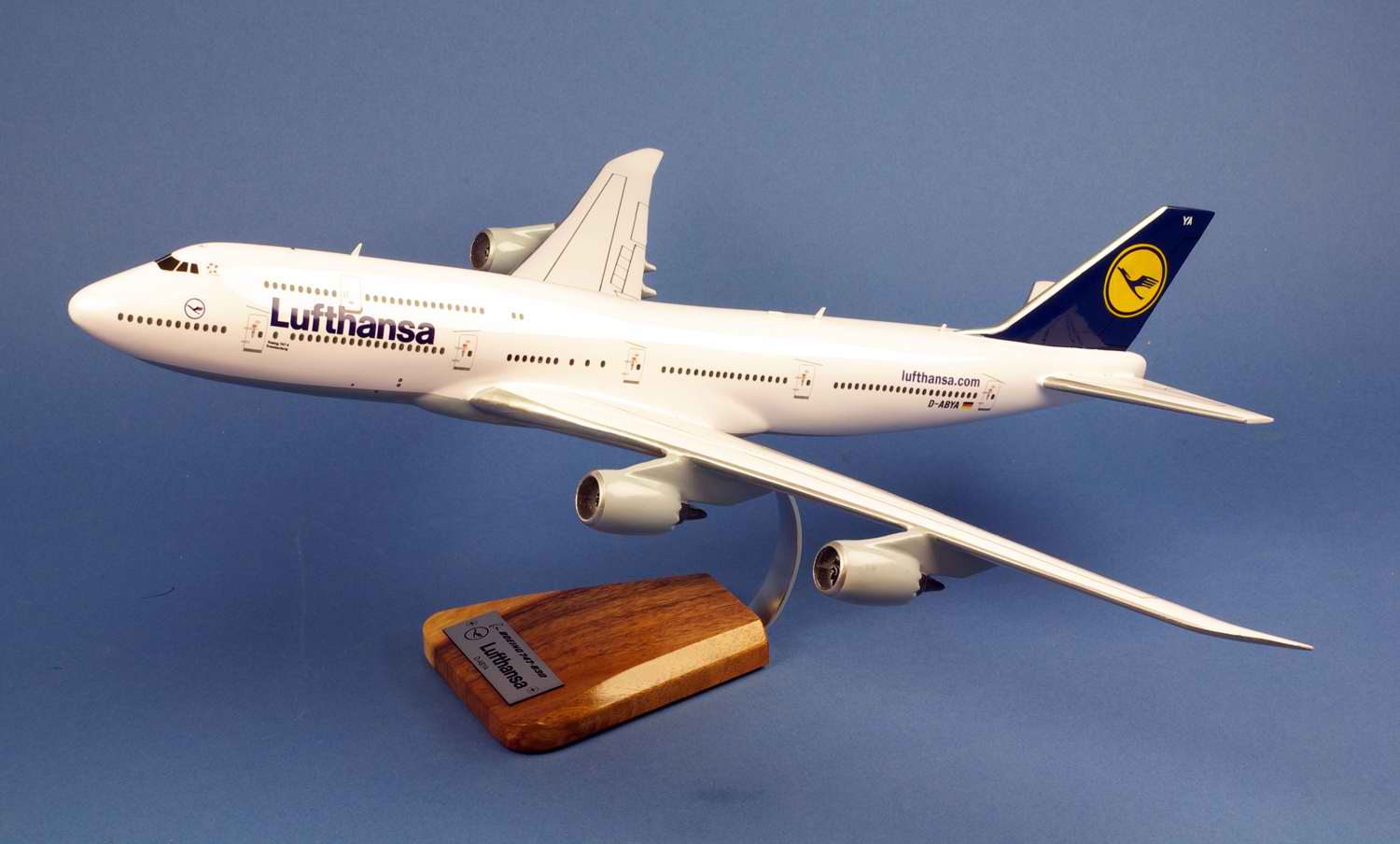 Maquette Avion Boeing 747-8 LUFTHANSA