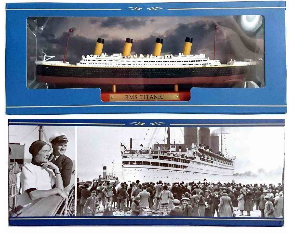 Maquette Navire Paquebot Transatlantique RMS TITANIC 1/1250