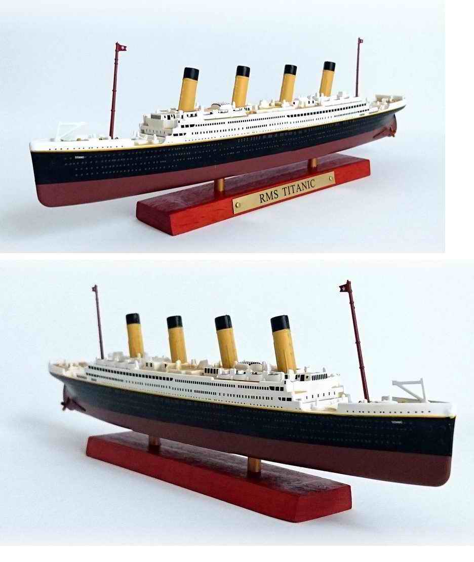 Maquette Navire Paquebot Transatlantique RMS TITANIC 1/1250