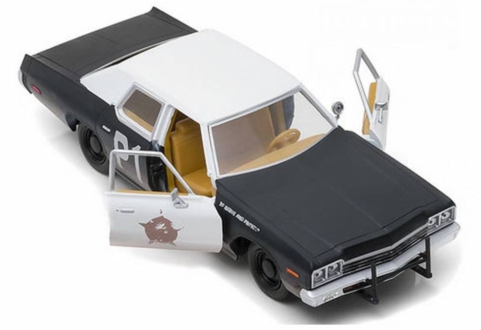 Voiture miniature DODGE Monaco Blues Brothers Bluesmobile 1/24 