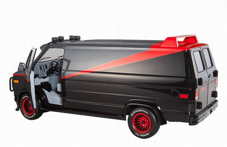 Camionette Agence Tous Risques 1/24 Greenlight