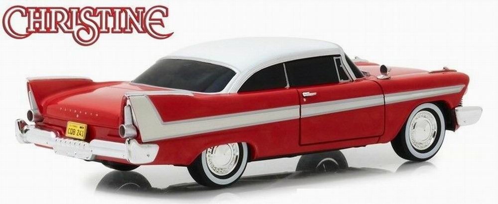 Miniature Voiture Plymouth Fury Christine version nuit diable méléfique 1/24